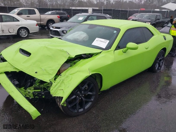 2023 Dodge Challenger GT with VIN 2C3CDZJG1PH655098, listed as a IAAI auction lot 41706022 with 29,720 mi miles. Bid and sale history available at carsss.com. Image 2.