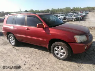 2002 Toyota Highlander with VIN JTEHF21A220058534, listed as a IAAI auction lot 41937656 with NaN miles. Bid and sale history available at carsss.com. Image 1.