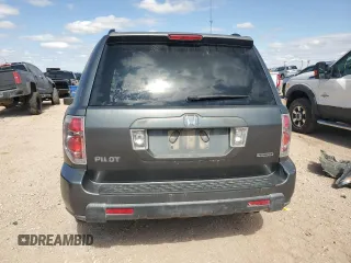 2007 Honda Pilot EX with VIN 2HKYF18467H536124, listed as a Copart auction lot 55494155 with 173,206 mi miles and Clean Title. Bid and sale history available at carsss.com. Image 6.