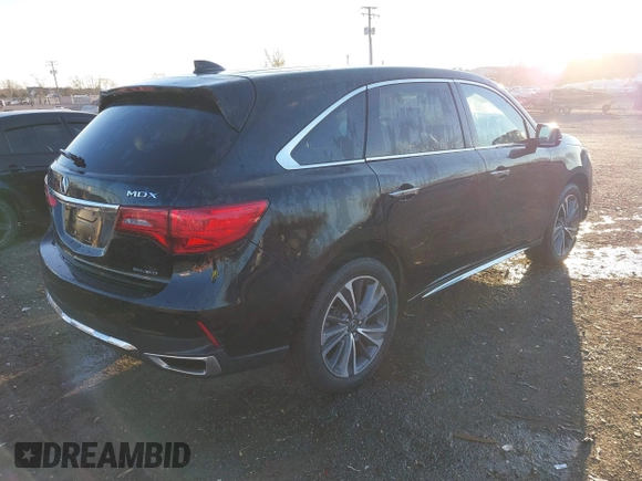 2019 Acura MDX Technology with VIN 5J8YD4H53KL026576, listed as a IAAI auction lot 40934210 with 46,221 mi miles and . Bid and sale history available at DreamBid. Image 4.