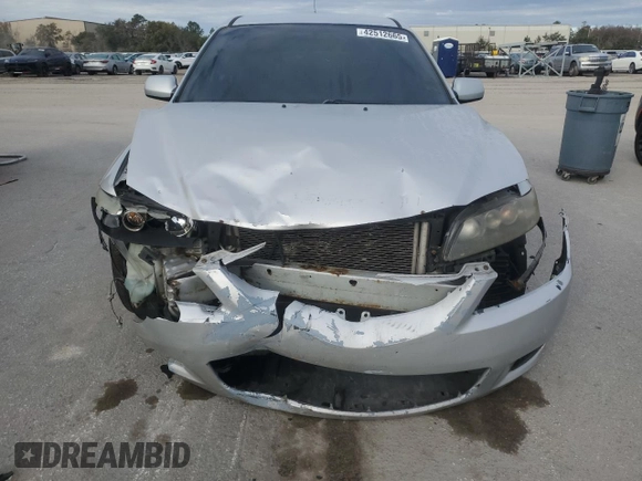 2007 Mazda 6 S Sport VE with VIN 1YVHP80D075M16766, listed as a Copart auction lot 42512665 with 213,967 mi miles and Salvage Title. Bid and sale history available at DreamBid. Image 5.