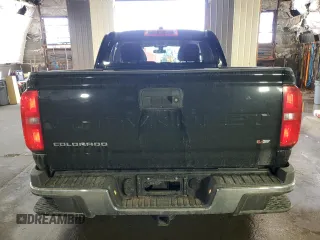 2021 Chevrolet Colorado 4WD Work Truck with VIN 1GCGTBEN5M1232938, listed as a Copart auction lot 46989995 with 23,547 mi miles and Salvage title. Bid and sale history available at DreamBid. Image 6.