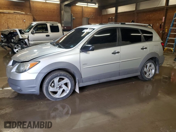 2004 Pontiac Vibe z VIN 5Y2SM62884Z403115, wystawiony jako Copart lot #47969335 z przebiegiem 106 932 mil mil oraz Szkody całkowita. Historia ofert i sprzedaży dostępna na DreamBid. Obrazek 1.