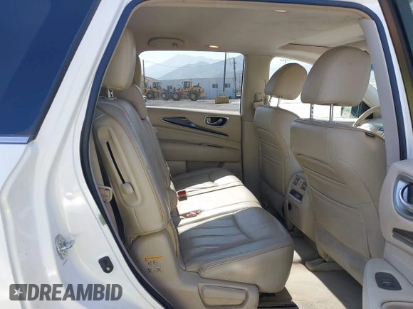 2014 Infiniti QX60 with VIN 5N1AL0MN3EC535326, listed as a IAAI auction lot 42477957 with 175,620 mi miles and . Bid and sale history available at DreamBid. Image 8.