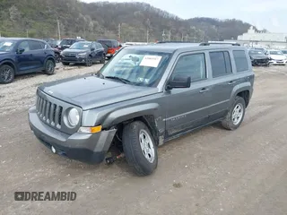 2012 Jeep Patriot Sport with VIN 1C4NJRBB1CD621282, listed as a IAAI auction lot 42005917 with 54,023 mi miles. Bid and sale history available at carsss.com. Image 17.