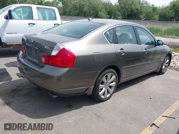 2007 Infiniti M x with VIN JNKAY01F27M454073, listed as a IAAI auction lot 42366518 with Not provided miles and . Bid and sale history available at DreamBid. Image 4.