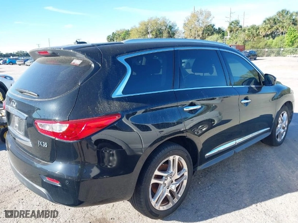2013 Infiniti JX35 with VIN 5N1AL0MNXDC300940, listed as a IAAI auction lot 41718387 with NaN miles. Bid and sale history available at carsss.com. Image 13.