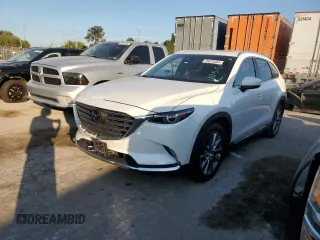 2017 Mazda CX-9 Grand Touring z VIN JM3TCADY7H0142620, wystawiony jako Copart lot #75525484 z przebiegiem 99 424 mil mil oraz Szkoda całkowita • Salvage title. Historia ofert i sprzedaży dostępna na DreamBid. Obrazek 1.