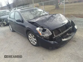 2007 Nissan Maxima 3.5 SE with VIN 1N4BA41E47C861042, listed as a IAAI auction lot 41750035 with 115,568 mi miles. Bid and sale history available at carsss.com. Image 1.