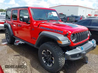 2024 Jeep Wrangler Rubicon with VIN 1C4RJXR60RW292120, listed as a IAAI auction lot 42613719 with 31,286 mi miles and . Bid and sale history available at DreamBid. Image 1.
