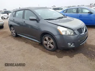 2009 Pontiac Vibe 1SB with VIN 5Y2SP670X9Z473233, listed as a IAAI auction lot 42489248 with 178,763 mi miles and . Bid and sale history available at DreamBid. Image 1.