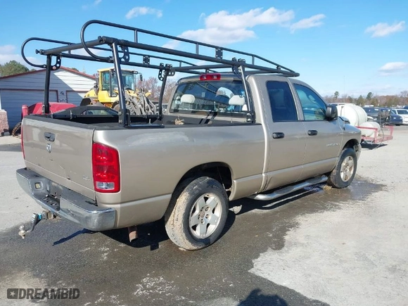 2005 Dodge Ram 1500 SLT with VIN 1D7HA18N85S142832, listed as a IAAI auction lot 40925125 with 208,767 mi miles. Bid and sale history available at carsss.com. Image 4.