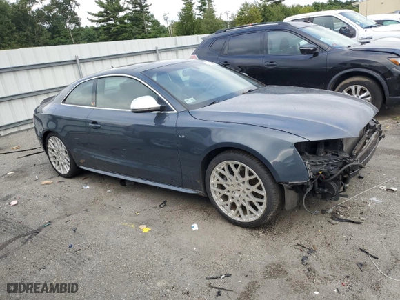 2008 Audi S5 with VIN WAURV78T08A024365, listed as a Copart auction lot 69454264 with 0 mi miles and Salvage Title. Bid and sale history available at carsss.com. Image 4.