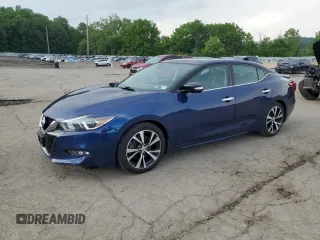 2018 Nissan Maxima SL with VIN 1N4AA6AP9JC382650, listed as a Copart auction lot 61552515 with 109,746 mi miles and Salvage title. Bid and sale history available at DreamBid. Image 1.