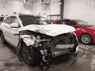 2019 Infiniti QX50 Luxe with VIN 3PCAJ5M38KF117624, listed as a IAAI auction lot 41630700 with 116,887 mi miles and . Bid and sale history available at DreamBid. Image 6.
