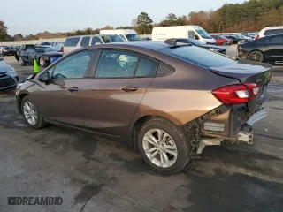 2019 Chevrolet Cruze LS with VIN 1G1BC5SM7K7121818, listed as a Copart auction lot 85230054 with 55,742 mi miles and Salvage Title. Bid and sale history available at carsss.com. Image 2.
