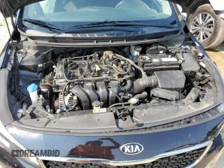 2017 Kia Forte LX with VIN KNAFK5A85H5684822, listed as a Copart auction lot 65673304 with 91,840 mi miles and Salvage Title. Bid and sale history available at DreamBid. Image 11.