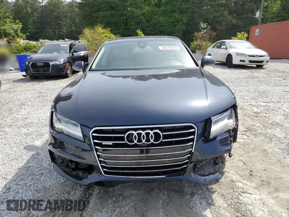 2014 Audi A7 Prestige с VIN WAU2GAFC9EN142382, выставлен на аукционе Copart как лот 56214755 с пробегом 62 656 миль миль и Списание • Salvage title. История ставок и продаж доступна на DreamBid. Изображение 5.