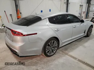 2018 Kia Stinger with VIN KNAE15LA9J6011899, listed as a Copart auction lot 88929115 with 95,311 mi miles and Salvage Title. Bid and sale history available at DreamBid. Image 3.