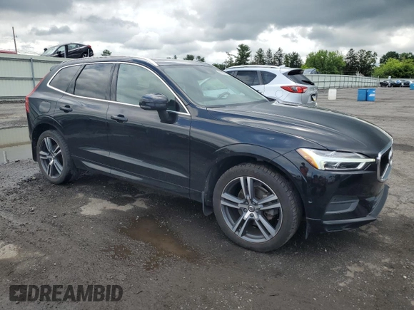 2018 Volvo XC60 Momentum with VIN LYV102RK6JB105943, listed as a Copart auction lot 60496055 with 72,706 mi miles and Salvage title. Bid and sale history available at DreamBid. Image 4.