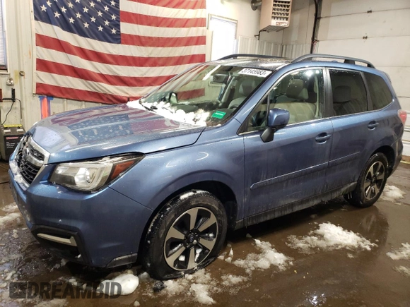 2017 Subaru Forester Limited with VIN JF2SJARC1HH446391, listed as a Copart auction lot 37145983 with 77,392 mi miles. Bid and sale history available at carsss.com. Image 1.