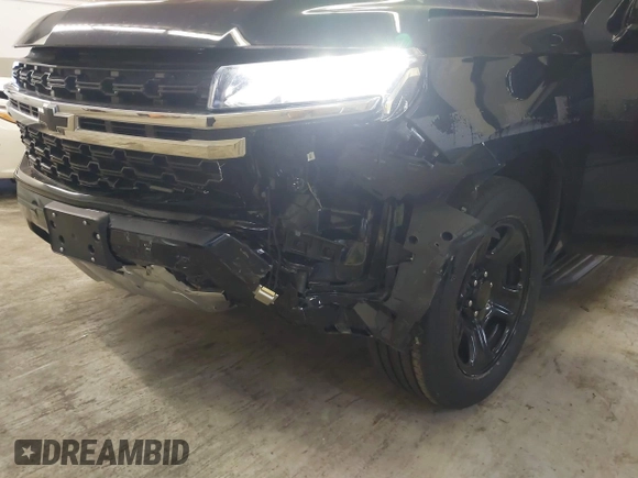 2023 Chevrolet Tahoe Commercial with VIN 1GNSCLED8PR211103, listed as a IAAI auction lot 41475687 with 16,445 mi miles and . Bid and sale history available at DreamBid. Image 6.