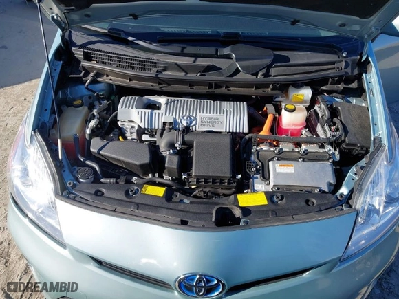 2012 Toyota Prius One with VIN JTDKN3DU1C1590295, listed as a IAAI auction lot 41629731 with 135,376 mi miles. Bid and sale history available at carsss.com. Image 10.