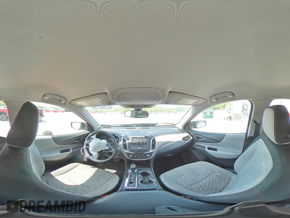 2019 Chevrolet Equinox LS z VIN 2GNAXHEV7K6180002, wystawiony jako Copart lot #55393785 z przebiegiem 166 487 mil mil oraz Szkody całkowita. Historia ofert i sprzedaży dostępna na DreamBid. Obrazek 15.
