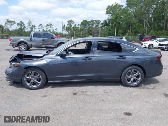 2024 Honda Accord EX с VIN 1HGCY1F3XRA086116, выставлен на аукционе IAAI как лот 42067145 с пробегом 28 879 миль миль и . История ставок и продаж доступна на DreamBid. Изображение 15.