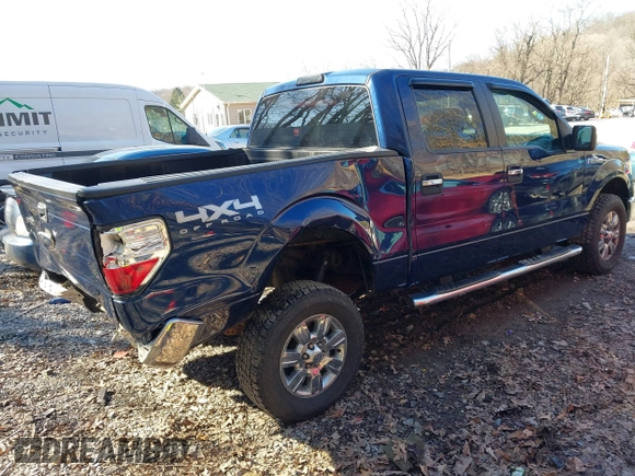 2011 Ford F-150 XL with VIN 1FTFW1EF1BFB68354, listed as a IAAI auction lot 41752355 with 156,694 mi miles. Bid and sale history available at carsss.com. Image 4.