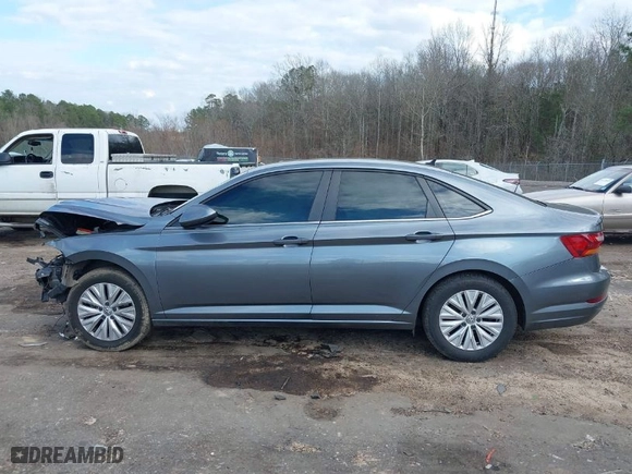 2019 Volkswagen Jetta S with VIN 3VWC57BU1KM219974, listed as a IAAI auction lot 41510105 with 153,989 mi miles. Bid and sale history available at carsss.com. Image 14.