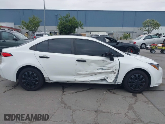 2020 Toyota Corolla LE with VIN 5YFEPRAE7LP030283, listed as a IAAI auction lot 42043288 with 78,333 mi miles. Bid and sale history available at carsss.com. Image 14.
