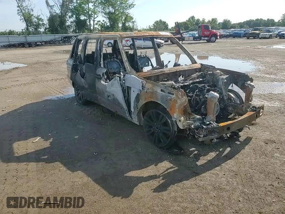 2010 Land Rover Range Rover HSE Lux with VIN SALMF1D49AA308923, listed as a Copart auction lot 58774825 with Not provided miles and Non repairable. Bid and sale history available at DreamBid. Image 13.