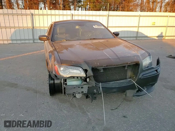 2013 Chrysler 300 with VIN 2C3CCABT7DH612039, listed as a Copart auction lot 87598845 with 129,713 mi miles and Salvage Title. Bid and sale history available at carsss.com. Image 10.
