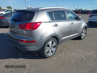 2015 Kia Sportage EX with VIN KNDPCCAC6F7762085, listed as a IAAI auction lot 42659208 with 114,723 mi miles and . Bid and sale history available at DreamBid. Image 4.