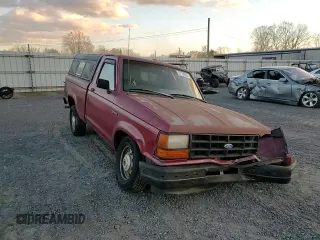 1991 Ford Ranger with VIN 1FTCR10A7MUD28922, listed as a Copart auction lot 87198864 with 98,759 mi miles and Salvage Title. Bid and sale history available at carsss.com. Image 10.