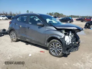 2024 Nissan Kicks SV with VIN 3N1CP5CV2RL473575, listed as a Copart auction lot 46029155 with 23,157 mi miles and Salvage Title. Bid and sale history available at carsss.com. Image 4.