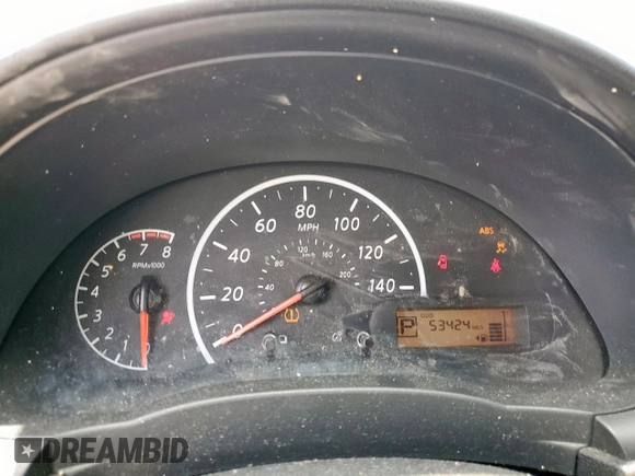 2017 Nissan Versa S Plus with VIN 3N1CN7AP0HL865796, listed as a Copart auction lot 58042775 with 53,424 mi miles and Salvage title. Bid and sale history available at DreamBid. Image 9.