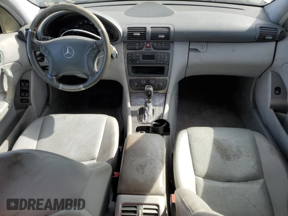 2003 Mercedes-Benz C 230 Kompressor with VIN WDBRF40J93F369431, listed as a Copart auction lot 75029414 with Not Provided miles and Salvage Title. Bid and sale history available at DreamBid. Image 8.
