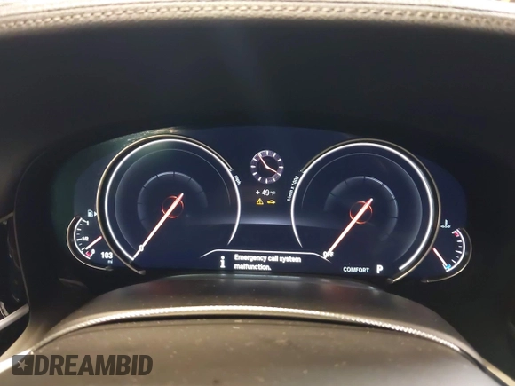2019 BMW 7 Series 740i xDrive with VIN WBA7E4C59KGV70391, listed as a IAAI auction lot 41531991 with 70,017 mi miles and . Bid and sale history available at carsss.com. Image 7.