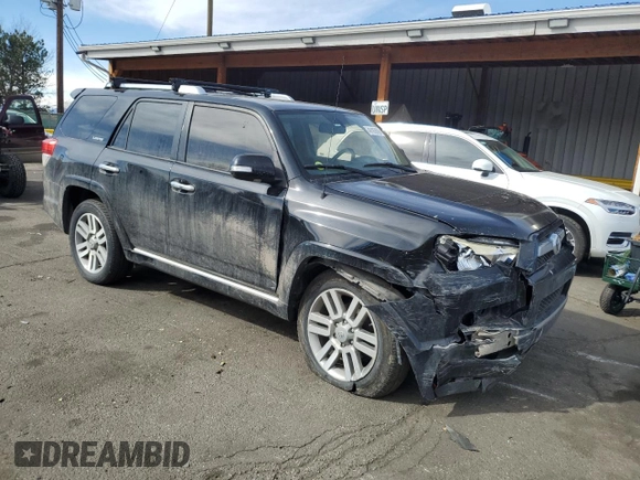2010 Toyota 4Runner Trail with VIN JTEBU5JRXA5013331, listed as a Copart auction lot 49183695 with 155,947 mi miles and Salvage Title. Bid and sale history available at DreamBid. Image 4.
