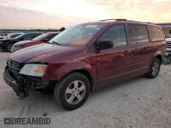 2009 Dodge Grand Caravan SE with VIN 2D8HN44E19R506202, listed as a Copart auction lot 47231365 with 225,038 mi miles and Salvage title. Bid and sale history available at DreamBid. Image 1.