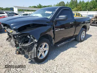 2012 Ram 1500 Express with VIN 3C6JD6AT1CG162778, listed as a Copart auction lot 59960355 with 94,441 mi miles and Salvage title. Bid and sale history available at DreamBid. Image 1.