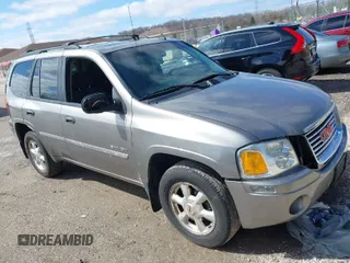 2006 GMC Envoy SLE with VIN 1GKDT13S762336273, listed as a IAAI auction lot 41887848 with 225,535 mi miles. Bid and sale history available at carsss.com. Image 1.