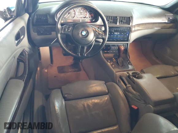 2002 BMW 3 Series 330Ci with VIN WBABS53402JU88908, listed as a Copart auction lot 44438855 with 87,225 mi miles and Salvage Title. Bid and sale history available at DreamBid. Image 8.