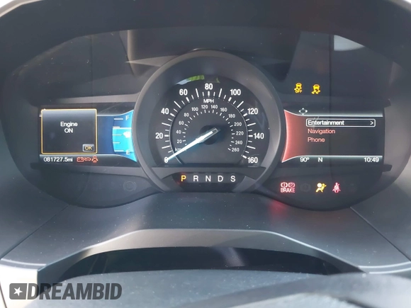 2017 Ford Edge SEL with VIN 2FMPK3J8XHBB97005, listed as a IAAI auction lot 42032696 with 81,727 mi miles. Bid and sale history available at carsss.com. Image 7.