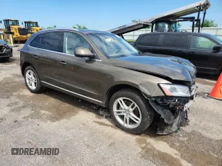 2014 Audi Q5 Premium Plus with VIN WA1LFAFP1EA026298, listed as a Copart auction lot 61729075 with 124,165 mi miles and Non repairable. Bid and sale history available at DreamBid. Image 4.