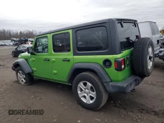 2020 Jeep Wrangler Unlimited Willys with VIN 1C4HJXDN2LW152717, listed as a Copart auction lot 85485464 with 154,436 mi miles and Salvage title. Bid and sale history available at DreamBid. Image 2.