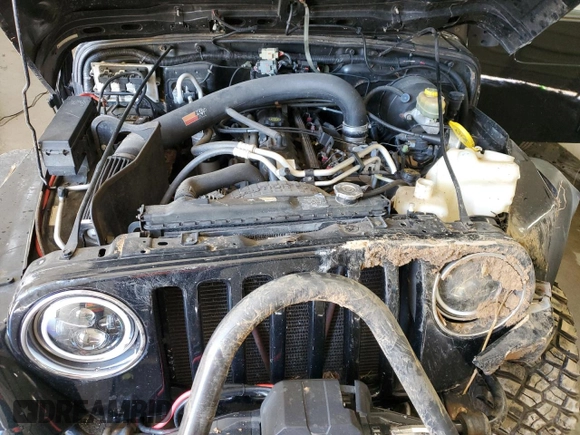 2003 Jeep Wrangler Rubicon with VIN 1J4FA69S13P337927, listed as a Copart auction lot 46179675 with 125,426 mi miles and Non repairable. Bid and sale history available at DreamBid. Image 12.