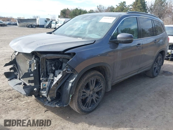 2021 Honda Pilot Special Edition with VIN 5FNYF6H29MB087317, listed as a IAAI auction lot 41696169 with 74,195 mi miles. Bid and sale history available at carsss.com. Image 17.